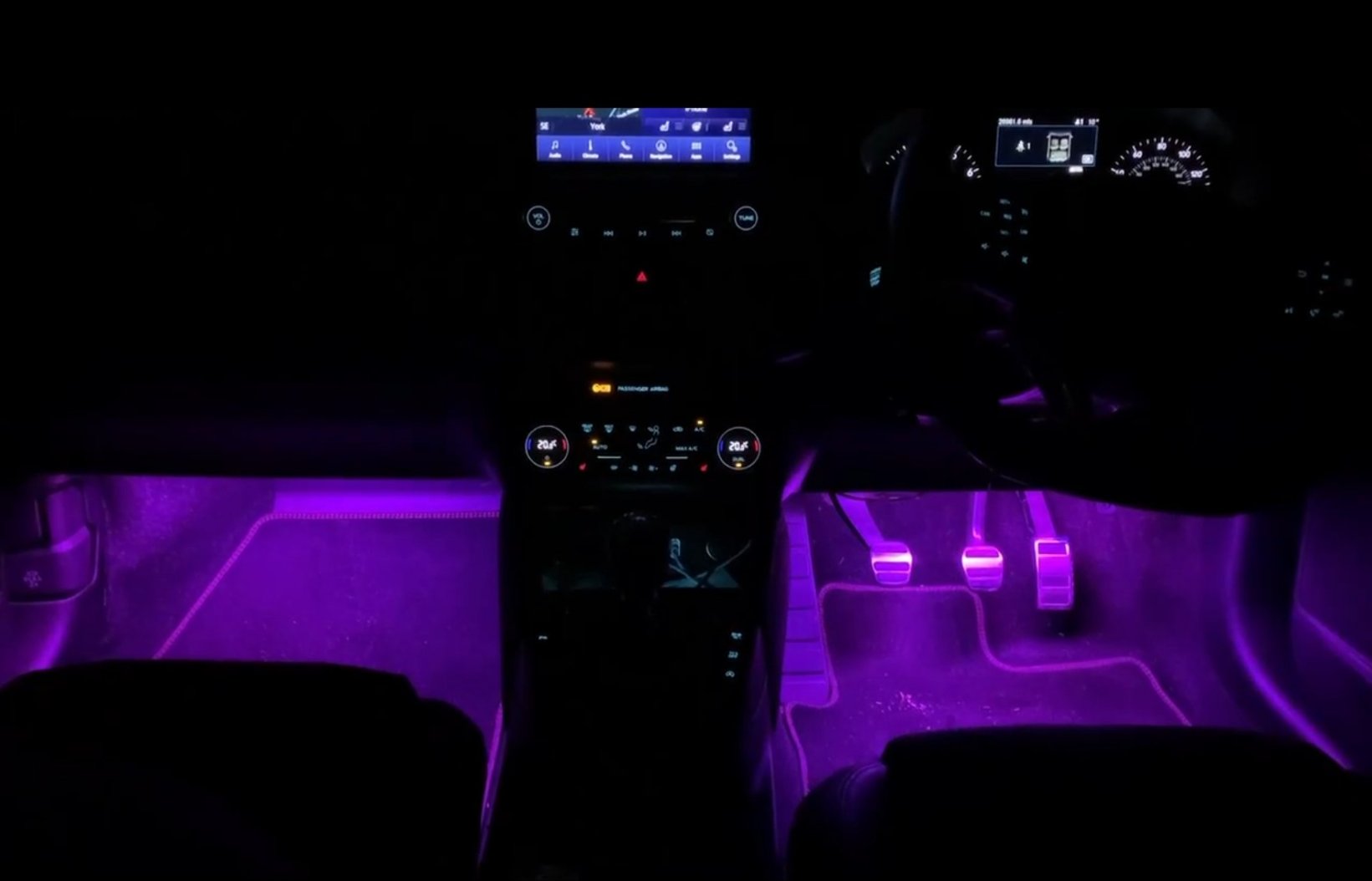Chaser Edition RGB Footwell Kit - MK3 Focus All Models - Car Enhancements UK