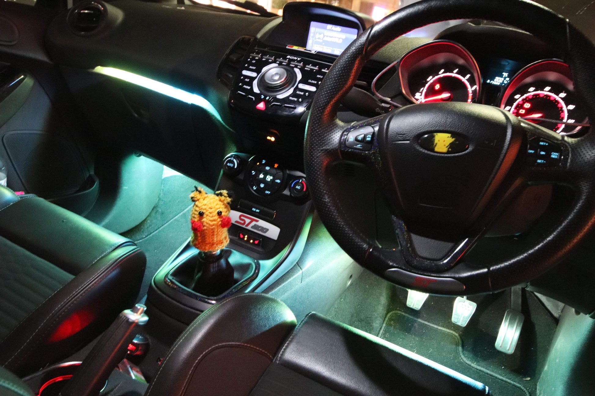 Chaser Edition RGB Glove Box and Footwell Kit - MK7 & MK7.5 Fiesta - Car Enhancements UK