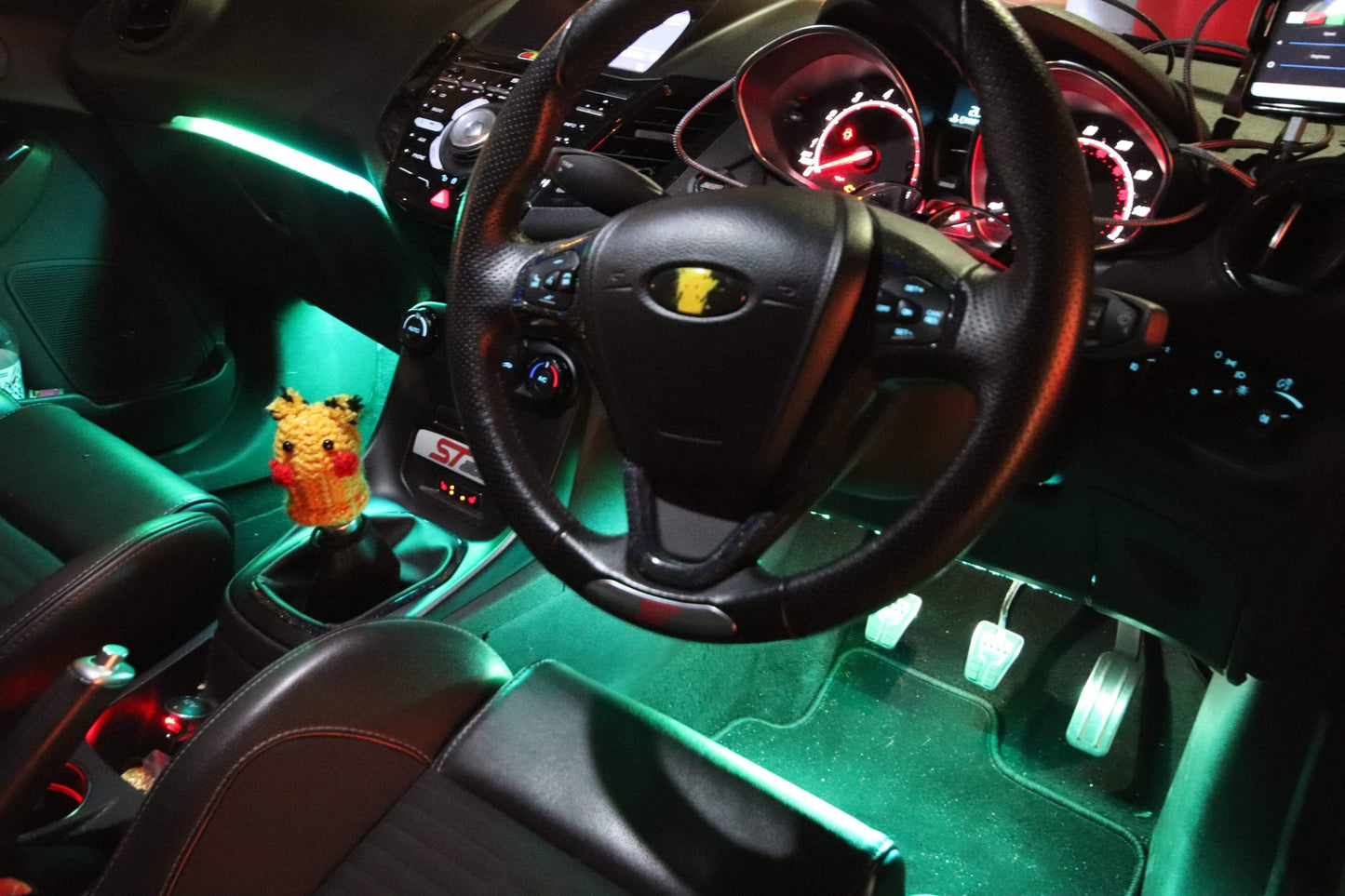 Chaser Edition RGB Footwell Kit - MK8 Fiesta All Models - Car Enhancements UK