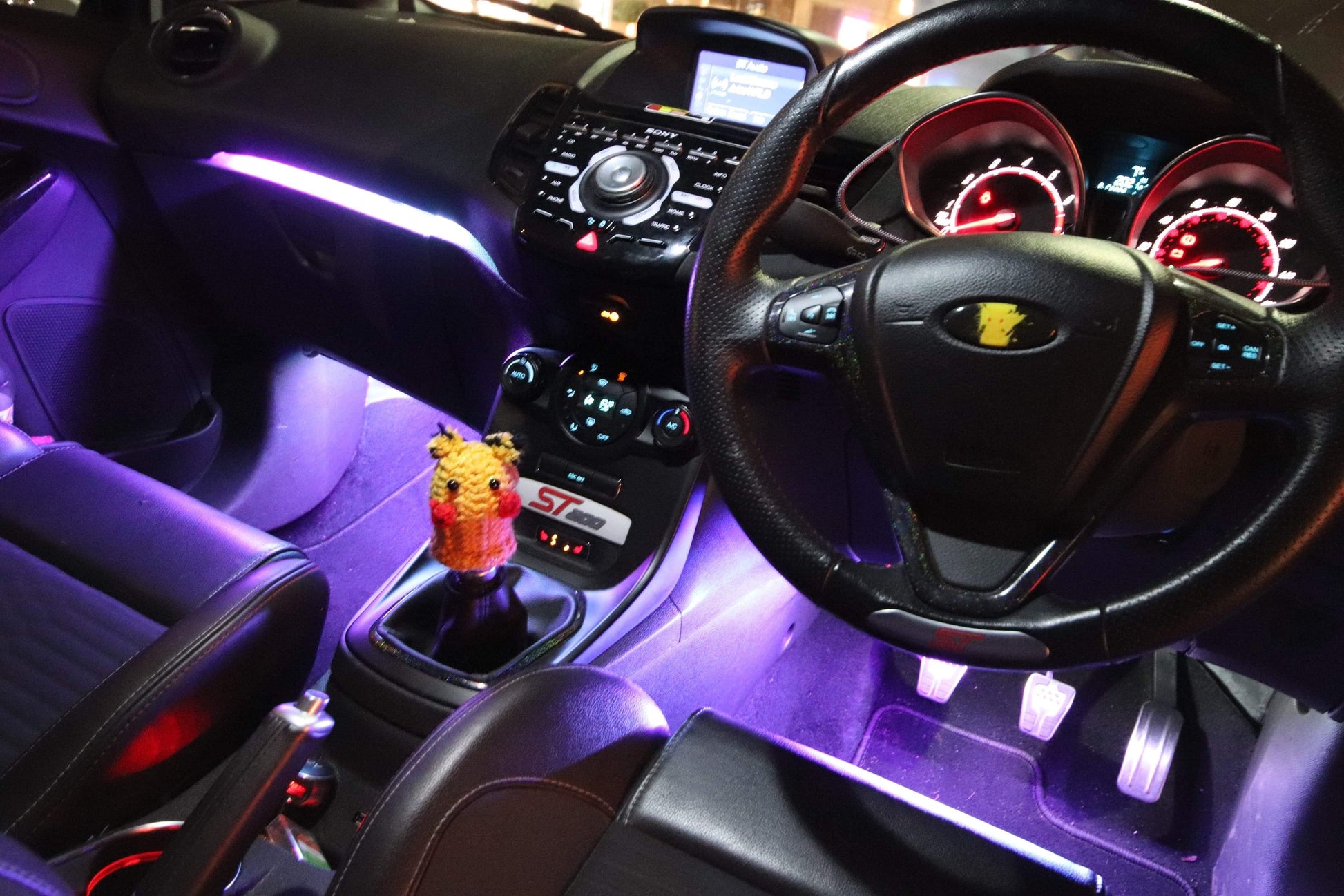Chaser Edition RGB Glove Box and Footwell Kit - MK7 & MK7.5 Fiesta - Car Enhancements UK