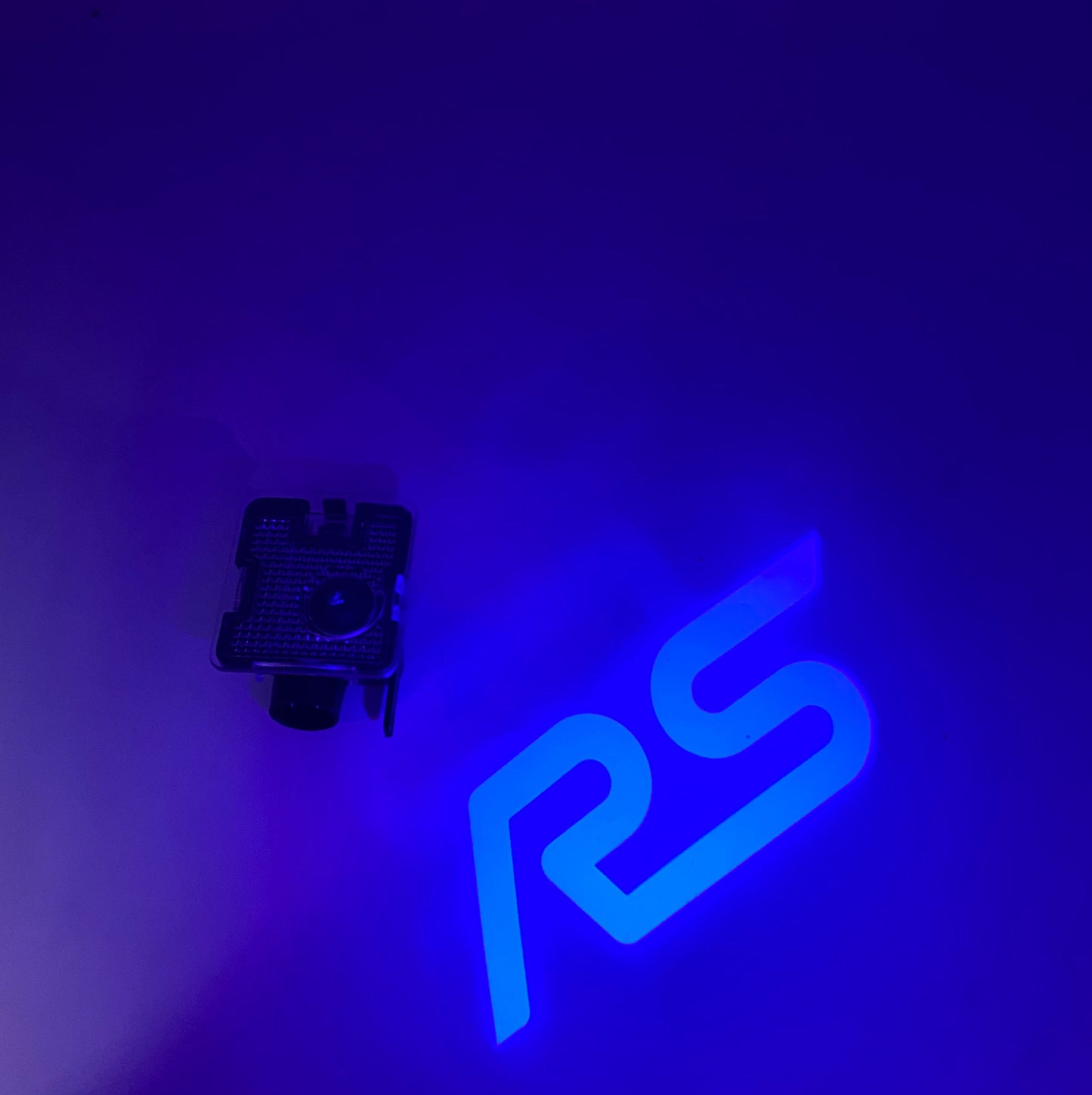 “RS” Emblem Replacement Puddle Unit - MK2 and MK3 Focus RS - Car Enhancements UK