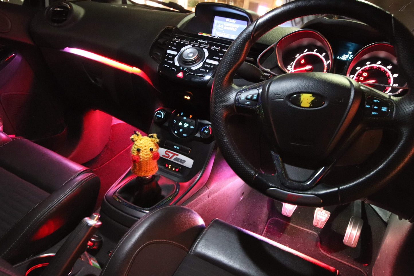 Chaser Edition RGB Footwell Kit - MK8 Fiesta All Models - Car Enhancements UK