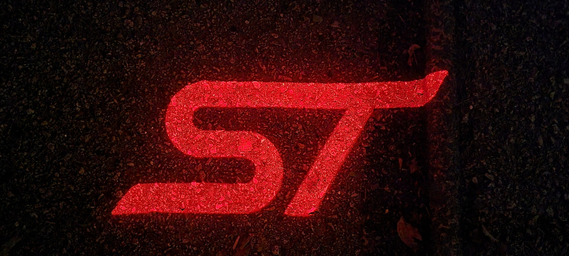 “ST” Emblem Replacement Puddle Unit - MK4 Focus ST - Car Enhancements UK