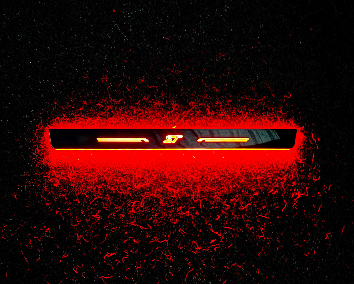 #Enhanced Illuminated Door Sill Protectors - ST Spec - Car Enhancements UK